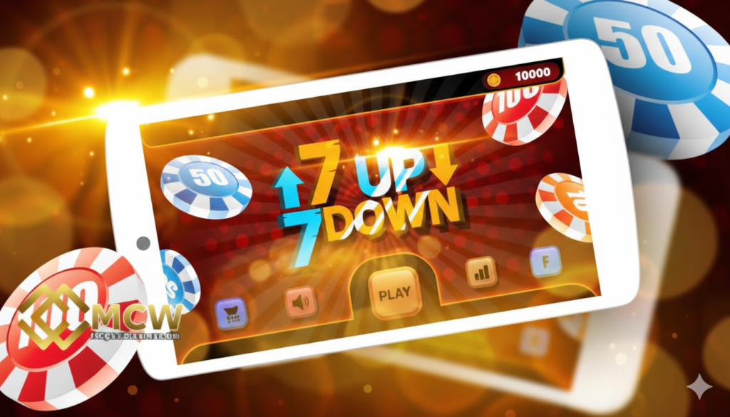 how to play 7 up down